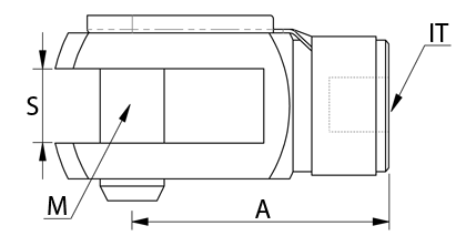 Teknisk ritning - Gaffel