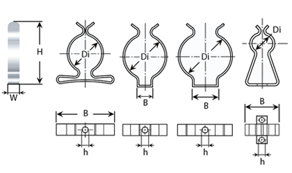 Teknisk ritning - Verktygsclips